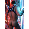 Breedwell Harnais Singlet Transistor Noir-Bleu